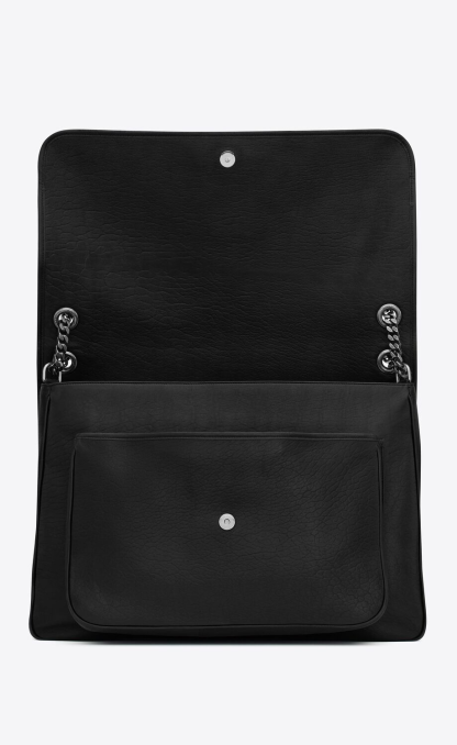 OVERSIZED NIKI IN GRAINED LAMBSKIN